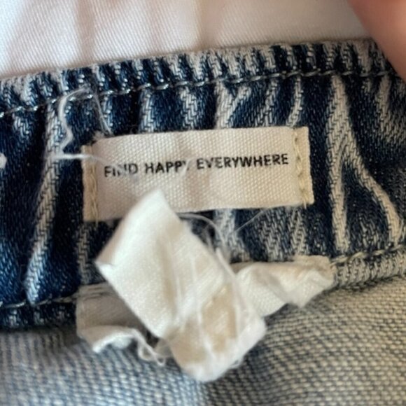 American Eagle Aerie Size Small Denim Circle Mini Skirt - Picture 7 of 8